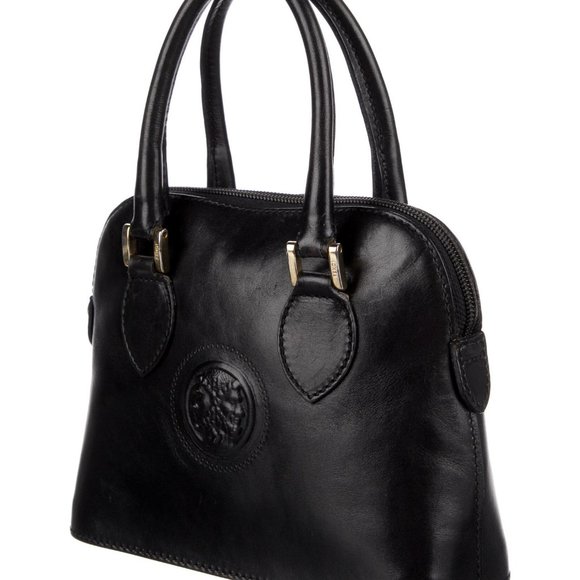 🎉HP🎉FENDI Vintage Leather Janus Mini Dome Bag - Picture 2 of 14